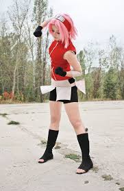 Naruto Sakura Haruno 2 By Chloe Hime On Deviantart Sakura Cosplay Sakura Haruno Cosplay Naruto Cosplay