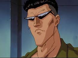 This is is my Favorite character￼ in yu yu I like he's playful ways and I  love how he likes to beat up he's Opponent and that's just coming from me  how