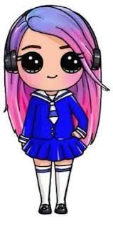 Dibujos Kawaii Para Colorear De Chicas