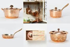 Copper Cookware Hammered Copper Cookware Copper Decor Cookware
