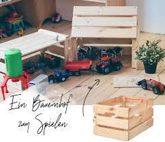 Tolles holzspielzeug günstig neu und gebraucht kaufen. Aus Ikea Kisten Einen Bauernhof Selber Bauen Wohnklamotte