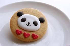 panda cookie cookie decorating cute food panda cookies