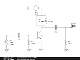 Super power amplifier yiroshi audio 1000 watt electronic circuit. Class C Power Amplifier Circuitlab
