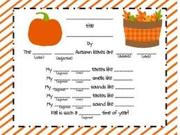 Fall Autumn Poems Mind Maps And Poems Oh My Mind Map Creative Classroom October Activities