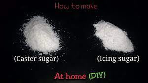 It's not quite as common in the united states, though you can find it in some baking aisles under the name superfine sugar. How To Make Caster Sugar Icing Sugar At Home Diy At Home Homemade Caster Sugar Icing Sugar Youtube