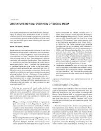 Chapter Two Literature Review Overview Of Social Media Uses Of Social Media In Public Transportation The National Academies Press