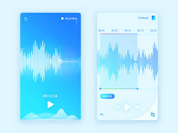 Voice Memos Full Screen App Interactive Design Memo App App Design