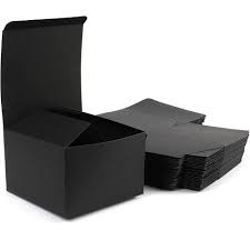 4.9 star rating 19 reviews. 30 Pack Black Cardboard Paper Gift Boxes With Lid 5 75 X5 75 X3 75 For Gift Cupcake Bridesmaid Proposal Wedding Party Favor Target