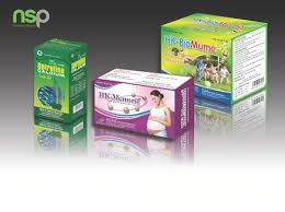 In vỏ hộp thực phẩm chức năng - Công ty NSP dịch vụ in offset giá rẻ Hải  Dương
