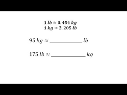 / check spelling or type a new query. Convert Between Pounds And Kilograms Using A Unit Fraction Youtube