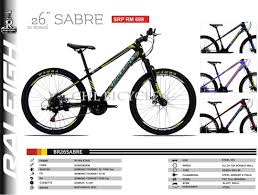 Find sports & outdoors for sale in malaysia on mudah.my, malaysia's largest marketplace. Choo Ho Leong Chl Bicycle 26 Raleigh Sabre Mountain Bike New Model 2018