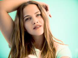 Butterfly fairy girl with blue eyes in different tones