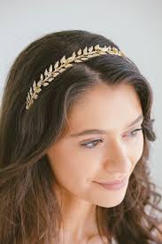 Gold Leaf Crystal Headband, Gold Leaf Hair Vine, Wedding Leaf Crown, Boho  Wedding Headpiece, Bridal Tiara Crown, "lilith"