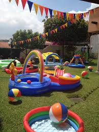 1st Birthday Pool Party Water Birthday Parties Beach Birthday Party Pool Party Kids