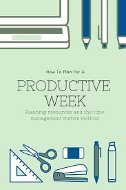 Planning For Productivity Is Very Important As Much As Good Habits Are In This Post I Will Show You How I P How To Plan Time Management Time Management Tips