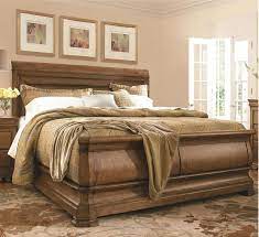 Louis Philippe Solid Wood Queen Sleigh Bed Universal Furniture Bedroom Sleigh Bedroom Set Bedroom Furniture Sets