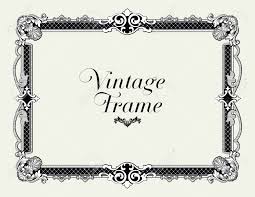 Vintage Ornament Border Decorative Floral Frame Vector Royalty Free Cliparts Vectors And Stock Illustration Image 53039641