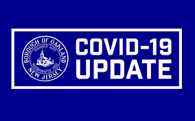 Coronavirus Covid 19 Update 9 14 2020 Borough Of Oakland Nj