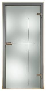 Our glass doors have functional features and they are very adaptable to people's needs and preferences, even in terms of designs, however, proper installation is necessary for optimum effectiveness of the glass doors. Modern Frosted Interior Glass Door With Clear Lines Design Contemporary Interior Doors By Glass Door Us Houzz