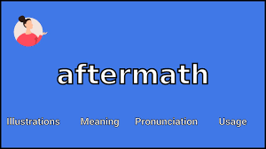 Meaning of aftermath in english. Aftermath Meaning And Pronunciation Youtube