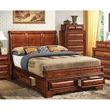 Edwardsville Solied Wood Storage Sleigh Bed King Size Bedroom Sets Modern Bedroom Furniture King Size Bedroom Furniture