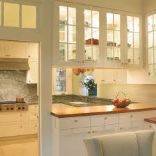 Glass Doors On Both Sides Of The Upper Cabinets Glass Kitchen Cabinets Glass Kitchen Cabinet Doors Glass Kitchen