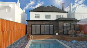 To draw attention to the window, consider bright colors or patterns. Single Storey Front Bay Window Part First Floor Front Exten