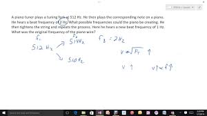 What's up everybody i want to talk to you about beat frequency and to do so let me talk to you about this air displacement versus time graph so this is going to give you the displacement of the air molecules for any time at a particular location so say you had some speaker and it was playing a nice simple harmonic tone and so would sound something like this that's 440 hertz turns out that's an. Beat Frequency Example 1 Youtube