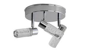 Led wall lamp27 1/2x3 7/8 . Buy Argos Home Bubble 3 Led Bathroom Spotlight Chrome Bathroom Lights Argos