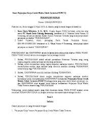 Maybe you would like to learn more about one of these? Contoh Surat Perjanjian Kerja Karyawan Tetap Pdf Kumpulan Surat Penting