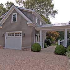 You'll have the freedom to create a design from scratch or go with the simplicity of a prefabricated model that suits your style. Adding Attached Garage With Breezeway Pictures 2 659 Garage Attached With Breezeway Home Design Photos Detached Garage Designs Garage Design Garage Decor