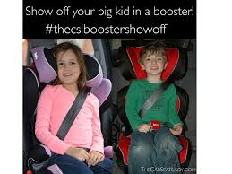 Thecslboostershowoff Carseat Safety Booster Seat Kids