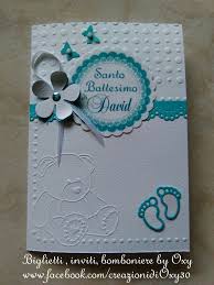 Invito Per Battesimo Orsetto E Piedini Inviti Per Battesimo Battesimo Decorazioni Battesimo Fai Da Te