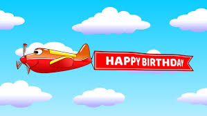 Download and use 70,000+ happy birthday images for free. Cartoon Airplane Towing Banner With Stock Footage Video 100 Royalty Free 1017041251 Shutterstock
