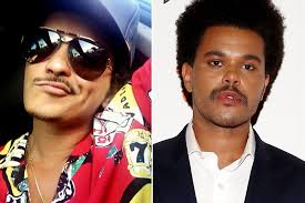 Watch, enjoy, and don't forget to subscribe. Bruno Mars Thinks The Weeknd S New Mustache Looks Like His People Com