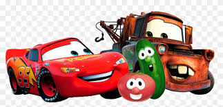 Lightning Mcqueen Bob The Tomato Larry The Cucumber Disneyland Park Walt Disney Studios Park Hd Png Download 1009x442 2969592 Pngfind