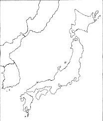 Japan map black and white stock photos blank simple map of japan no labels. Jungle Maps Map Of Japan Outline Printable