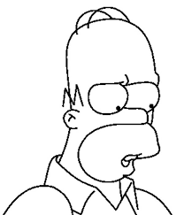 Check out this fantastic collection of homer simpson wallpapers, with 52 homer simpson background images for your desktop, phone or tablet. Homer Simpson Look So Sad In The Simpsons Coloring Page Coloring Sun