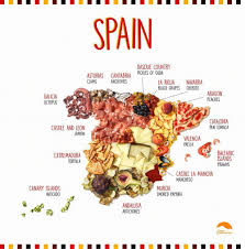 This Food Stylist Makes Maps Out Of Regional Delicacies Spanisches Essen Spanische Gerichte Lebensmittel Essen