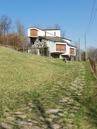 Casa Nani 1964 65 Built For Himself In Parre Italia By Giuseppe Pizzigoni Facade Architecture Facade Design Facade House