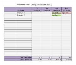 Days are divided into hourly segments from 7:00 a.m. Employee Shift Schedule Template 15 Free Word Excel Pdf Format Download Free Premium Templates