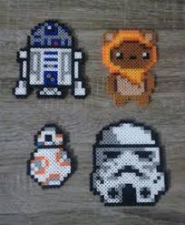 Star Wars R2d2 Ewok Wicket Bb 8 Trooper Perler Beads Perler Bead Art Hama Beads Design Perler Beads Designs