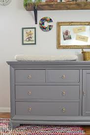 Vintage Schoolroom Nursery With A Modern Twist Changing Table Dresser Nursery Dresser Nursery Dresser Diy