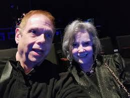 Barbara Rodell and I tonight at the new musical 44