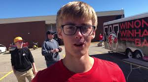 Winona’s Carter Briggs after Jim Flim Invite