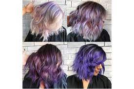 Mar 26, 2020 · you see, when salons or products say that their permanent dye stays in the hair for around 6 to 8 weeks, it means that your hair is most saturated with color within that time period. Four Ways To Wear Purple Hair Joico