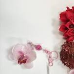Flower plus Bead Bar Charm- Hilo