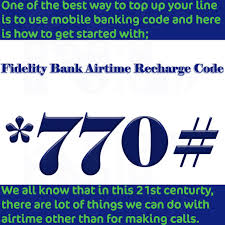 Here are the full list of fidelity bank sort codes in nigeria and their respective branches. Fidelity Bank Recharge Code 2021 How To Buy Airtime From Fidelity Bank