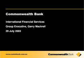 Best part in cba is, it mad me to interact with client. Ppt Commonwealth Bank Powerpoint Presentation Free Download Id 362449