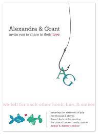 Wedding Invitations Hook Line Sinker Fishing Themed Wedding Fish Wedding Invitations Fishing Wedding